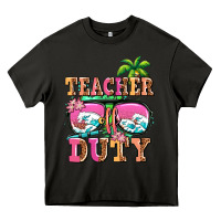 Asphalt teacher off duty Heavy Core Tee - AdoDesignShop