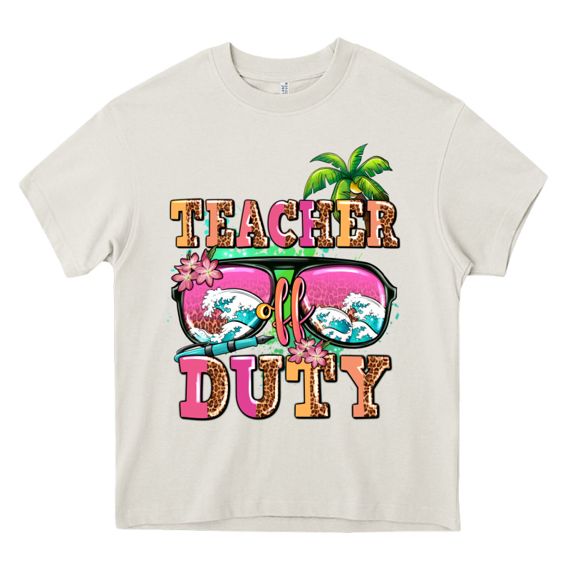 Teacher Off Duty Heavy Core Tee by AdoDesignShop | Teevron