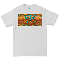 Dove Grey wild west license plate Premium Tee - Artiststas