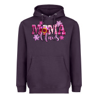 Plum mama claus pink christmas Heavyweight Hoodie - CowGirlArtShop