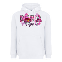White mama claus pink christmas Heavyweight Hoodie - CowGirlArtShop