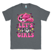 Charcoal Heather lets go girls Classic Tee - NancyCooperArtShop