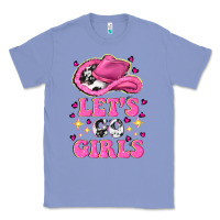 Colony Blue lets go girls Classic Tee - NancyCooperArtShop