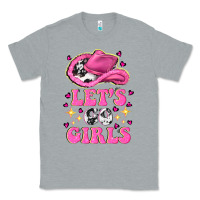 Heather Grey lets go girls Classic Tee - NancyCooperArtShop