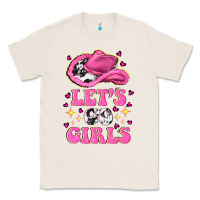 Natural lets go girls Classic Tee - NancyCooperArtShop