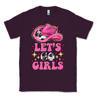 Plum lets go girls Classic Tee - NancyCooperArtShop