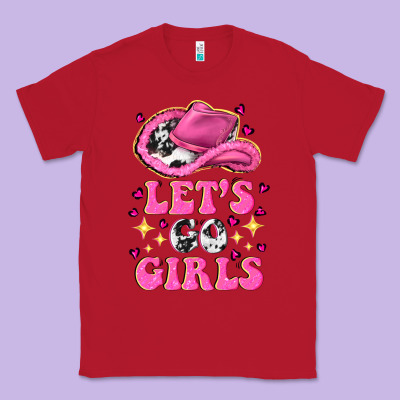 Lets Go Girls Classic Tee Designed By Nancycooperartshop