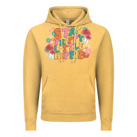Vintage Mustard stay trippy little hippie Vintage Hoodie - MaliasSmallBusiness