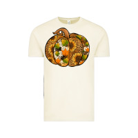 Vintage Arctic Leopard cowhide sunflower pumpkin Vintage Tee - NancyCooperArtShop