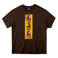 Chocolate Brown halloween gnome pen wrap Heavy Core Tee - BundleAndBundleShop