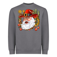Storm Cowboy Santa Heavyweight Sweatshirt - BundleAndBundleShop