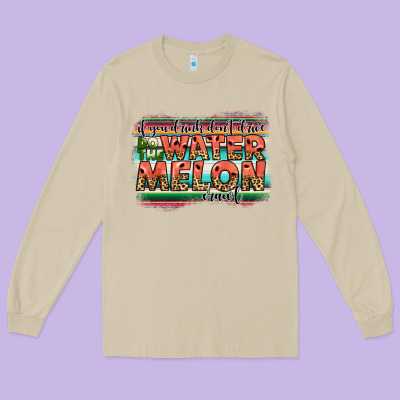 İf You Drink Don't Drive Do The Watermelon Crawl Long Sleeve Tee Designed By Jahusdesignshop