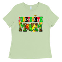 Matcha juneteenth mom Ladies Tee - AdoDesignShop