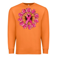 Carrot Cancer ribbon sunflower Cancer Awareness Premium Sweatshirt - HowdyJamesFarm