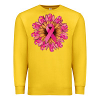 Lemon Cancer ribbon sunflower Cancer Awareness Premium Sweatshirt - HowdyJamesFarm