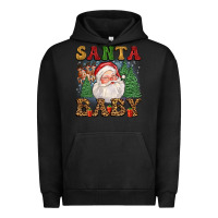 Pigment Black santa baby Urban Hoodie - FaDigitalArtStudio