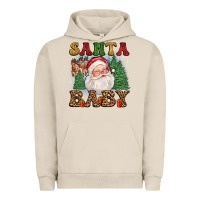Pigment French Oak santa baby Urban Hoodie - FaDigitalArtStudio
