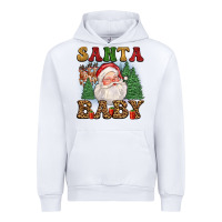 White santa baby Urban Hoodie - FaDigitalArtStudio