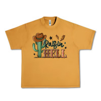 Peanut Butter raisin hell cowboy cactus Urban Heavy Tee - MaliasSmallBusiness