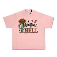 Salmon raisin hell cowboy cactus Urban Heavy Tee - MaliasSmallBusiness