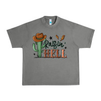 Tornado raisin hell cowboy cactus Urban Heavy Tee - MaliasSmallBusiness