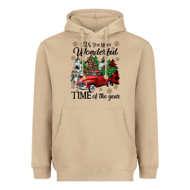 Its The Most Wonderful Time Of The Year Heavyweight Hoodie by CowGirlArtShop | Teevron