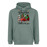 Sage its the most wonderful time of the year Heavyweight Hoodie - CowGirlArtShop