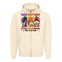 Sandshell Hallothanksmas it's the most wonderful time of the Zipper Hoodie - NancyCooperArtShop