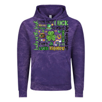 Cloud Purple st. patricks day Vintage Hoodie - MaliasSmallBusiness