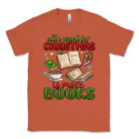 Copper all i want for christmas is more books Classic Tee - MaliasSmallBusiness