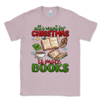 Lilac all i want for christmas is more books Classic Tee - MaliasSmallBusiness