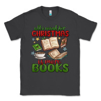 Smoke all i want for christmas is more books Classic Tee - MaliasSmallBusiness
