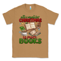 Toasted Coconut all i want for christmas is more books Classic Tee - MaliasSmallBusiness
