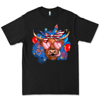 Black western america cow Premium Tee - JahusDesignShop