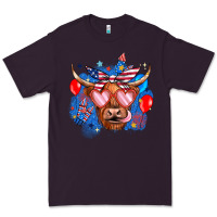 Plum western america cow Premium Tee - JahusDesignShop