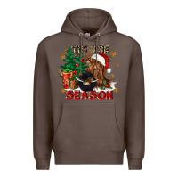 Coffee tis the season Premium Hoodie - CowGirlArtShop