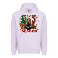 Lilac tis the season Premium Hoodie - CowGirlArtShop