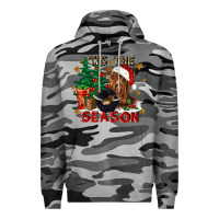 Slate Camo tis the season Premium Hoodie - CowGirlArtShop