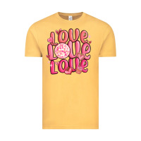 Vintage Mustard love love love valentines day Vintage Tee - MaliasSmallBusiness