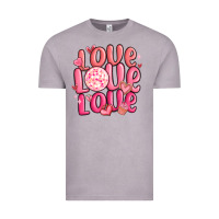 Vintage Zinc love love love valentines day Vintage Tee - MaliasSmallBusiness