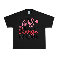 Black this girl will change the world Urban Heavy Tee - MaliasSmallBusiness