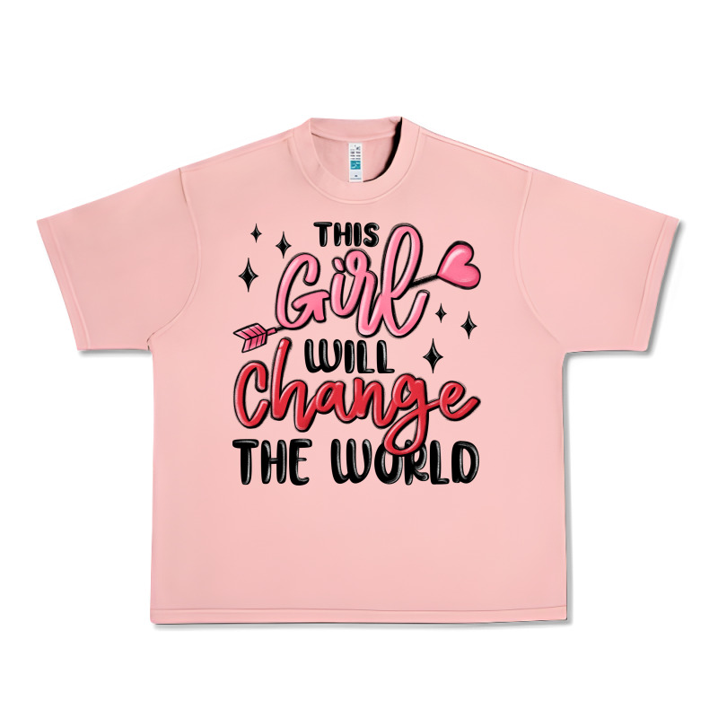 This Girl Will Change The World Urban Heavy Tee by MaliasSmallBusiness | Teevron