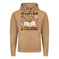 Vintage Camel she's got a book for every situation Vintage Hoodie - MaliasSmallBusiness