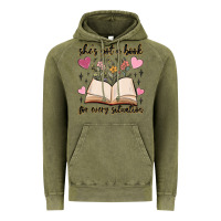 Vintage Olive she's got a book for every situation Vintage Hoodie - MaliasSmallBusiness