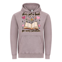 Vintage Zinc she's got a book for every situation Vintage Hoodie - MaliasSmallBusiness