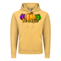 Vintage Mustard halloween pumpkins thankful Vintage Hoodie - Jasminsmagicworld
