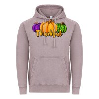 Halloween Pumpkins Thankful Vintage Hoodie | Teevron