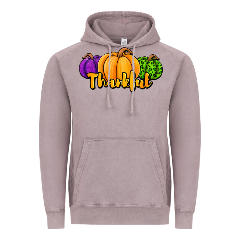 Halloween Pumpkins Thankful Vintage Hoodie by Jasminsmagicworld | Teevron