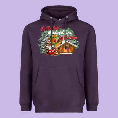 Its The Wonderful Time Of The Year Heavyweight Hoodie Designed By Cowgirlartshop