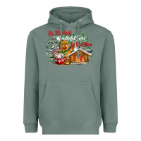 Sage its the wonderful time of the year Heavyweight Hoodie - CowGirlArtShop